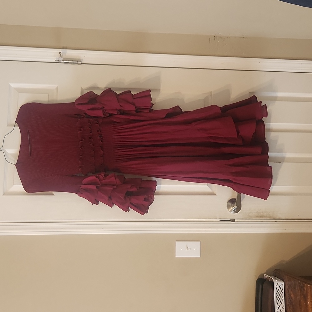 Red dress